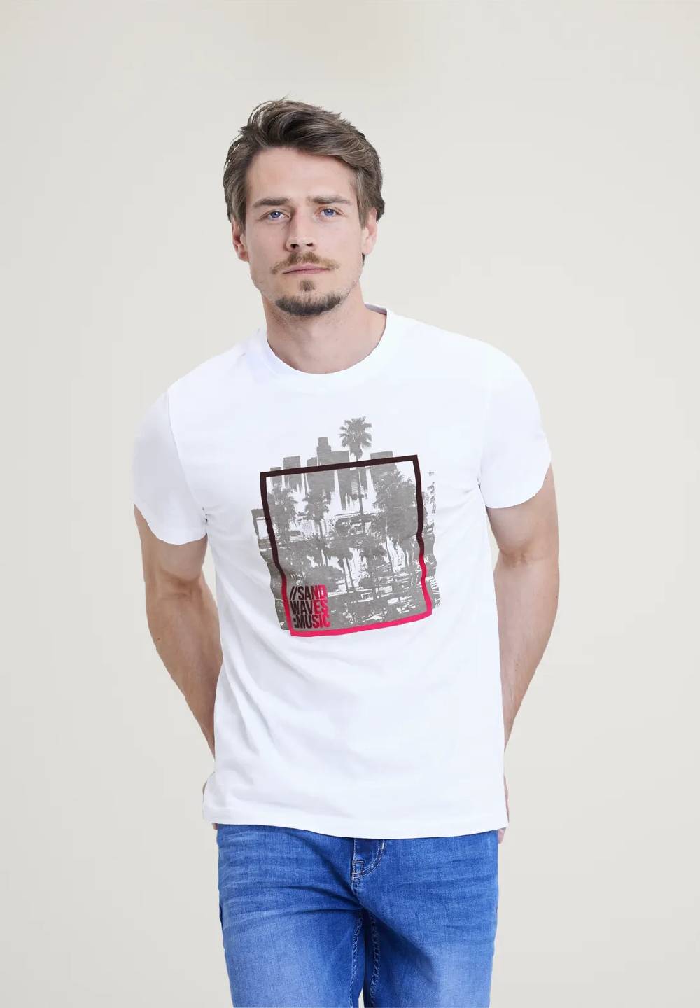 Street One T-Shirt im Printmix