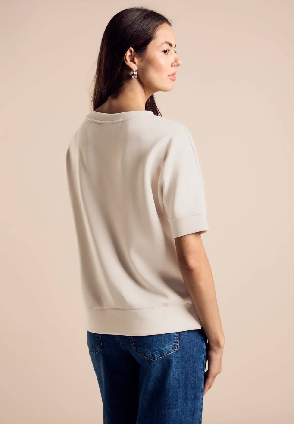 Street One T-Shirt Im Silk-Look