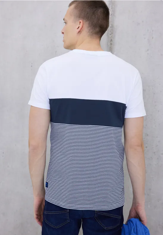 Street One T-Shirt Im Streifen Mix