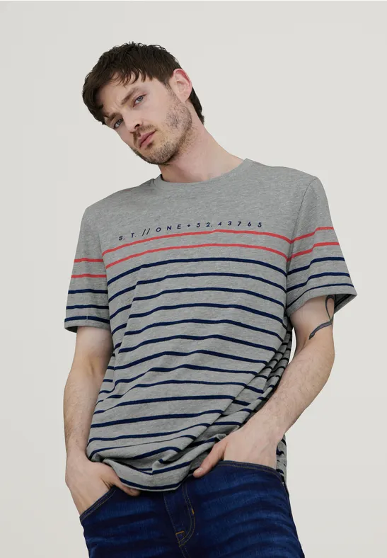 Street One T-Shirt Im Streifenmix