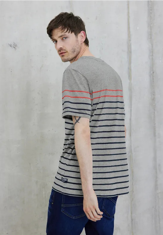 Street One T-Shirt Im Streifenmix