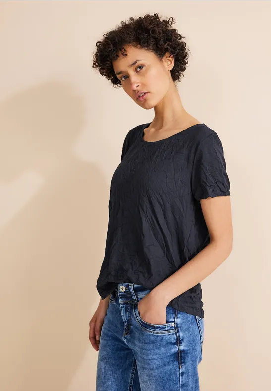 Street One T-Shirt In Crash Optik - Style GERDA