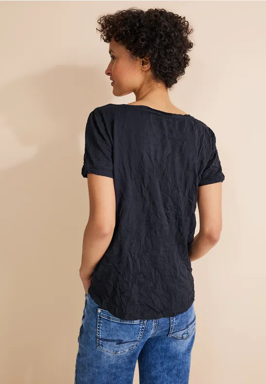 Street One T-Shirt In Crash Optik - Style GERDA