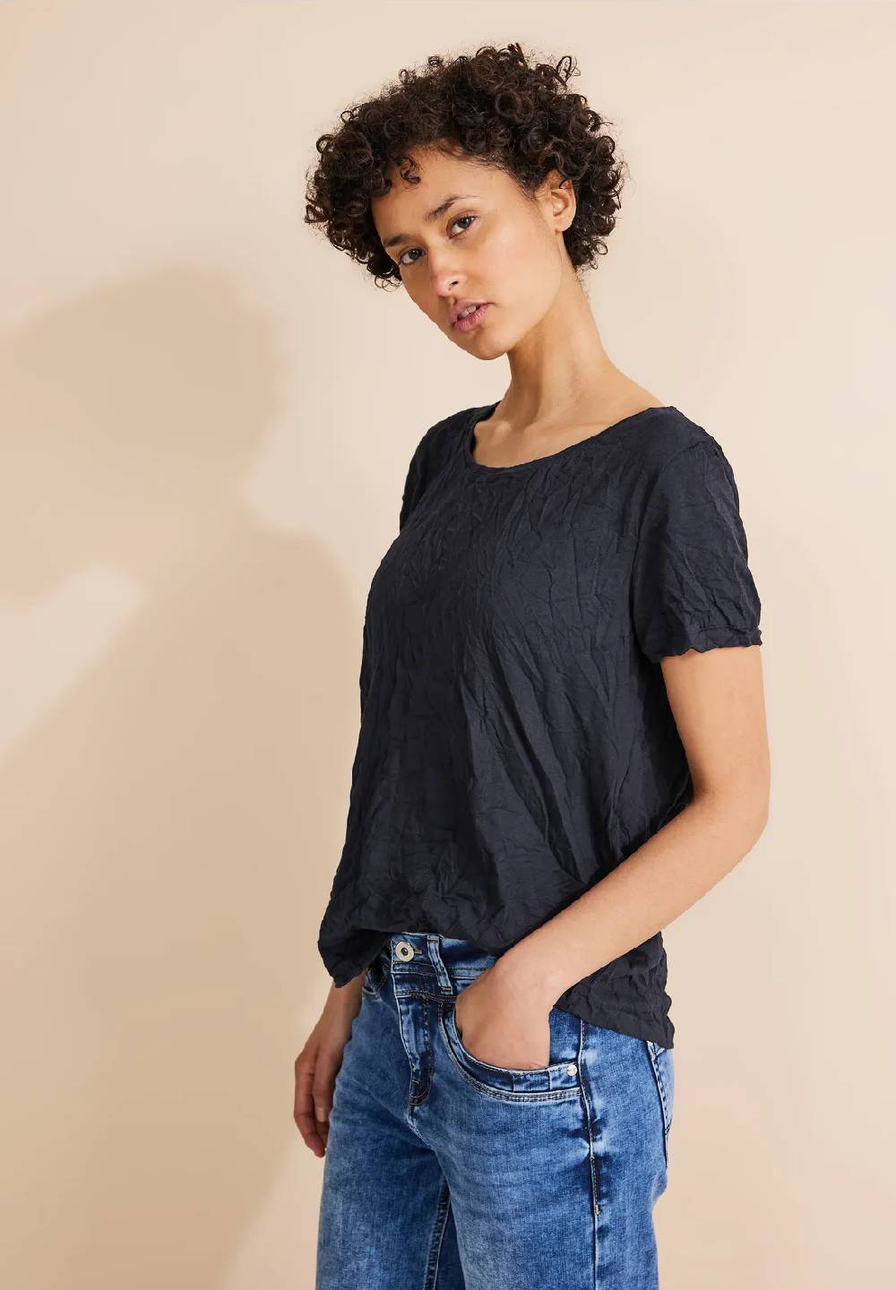 Street One T-Shirt in Crash Optik - Style GERDA