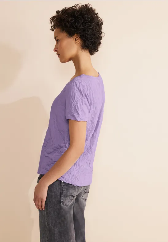 Street One T-Shirt In Crash Optik - Style GERDA