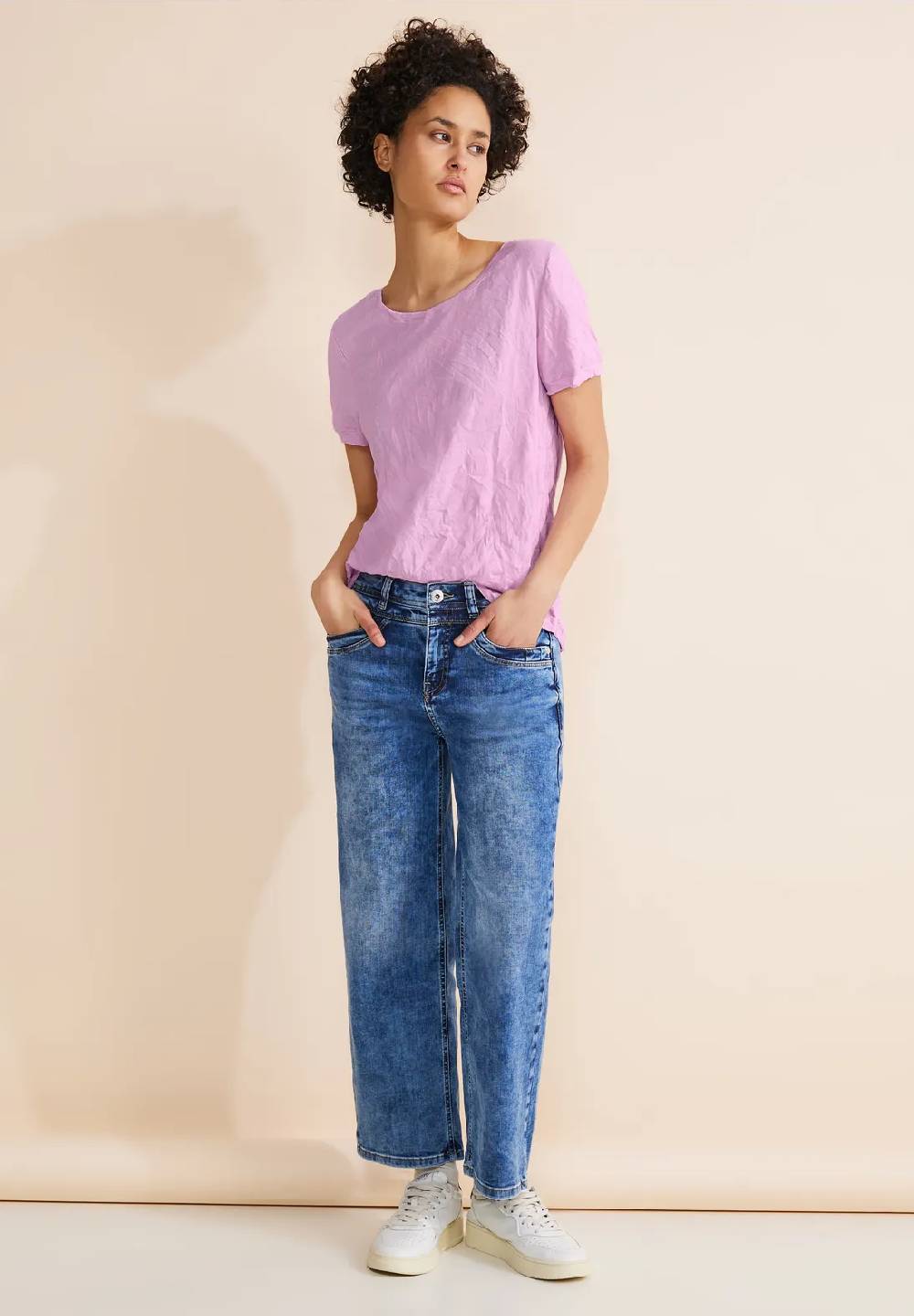 Street One T-Shirt in Crash Optik - Style GERDA