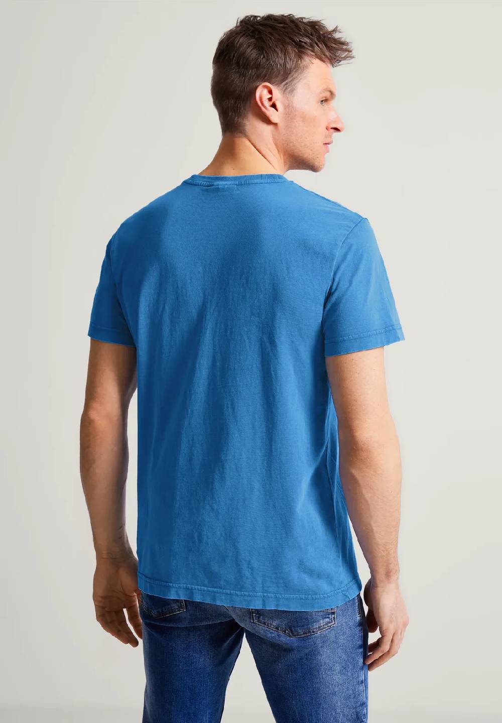 Street One T-Shirt In Gewaschener Optik