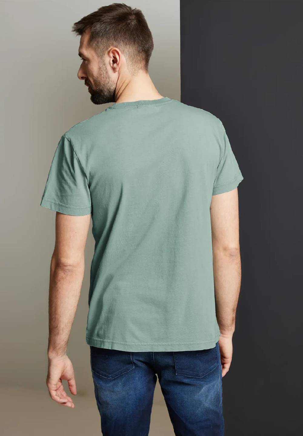 Street One T-Shirt In Gewaschener Optik