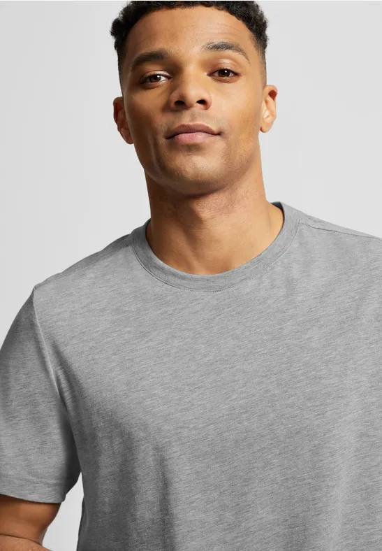 Street One T-Shirt In Melange Optik