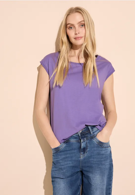 Street One T-Shirt In Unifarbe