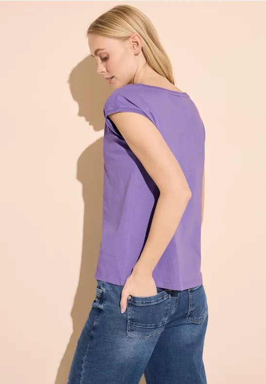 Street One T-Shirt In Unifarbe