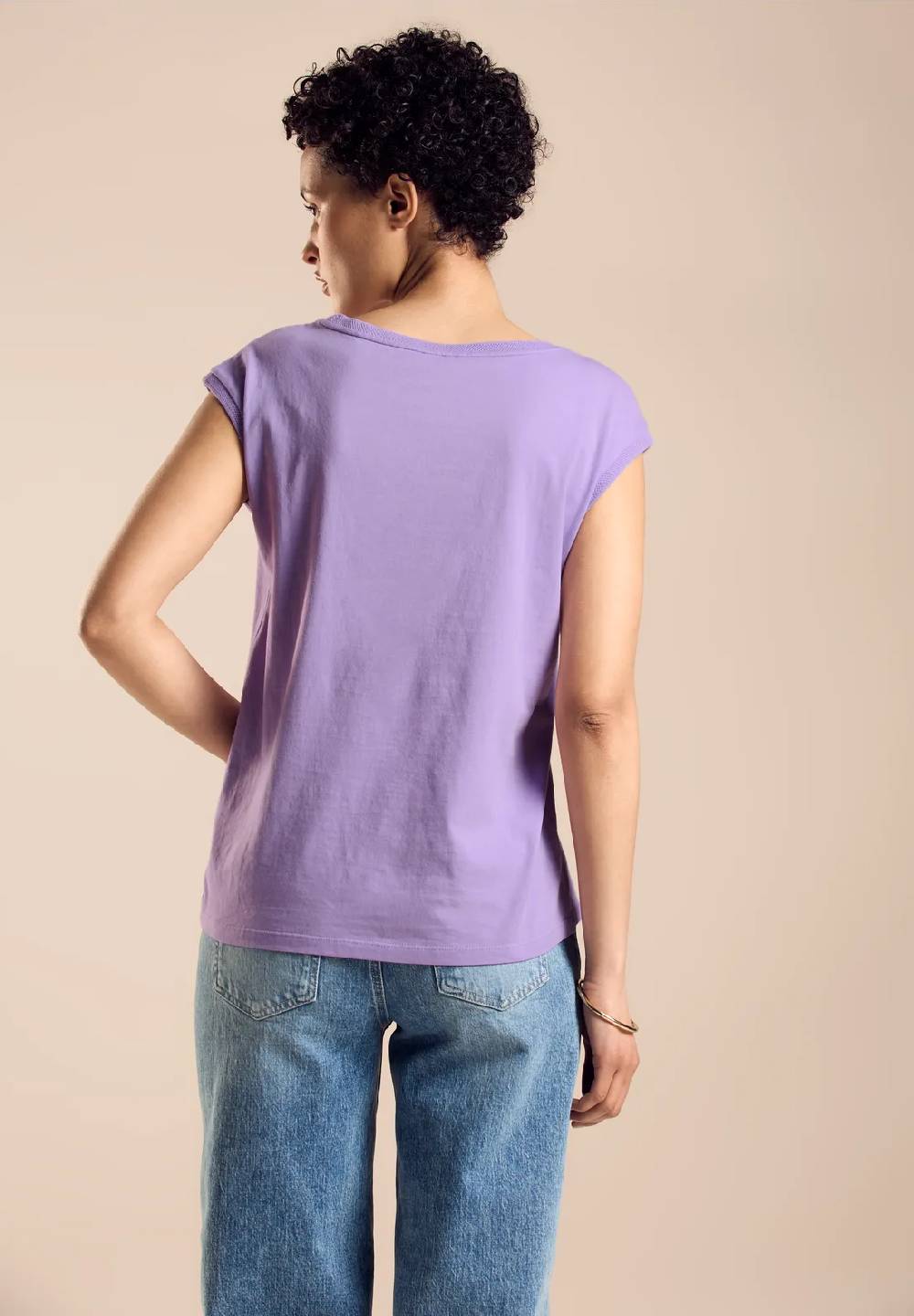 Street One T-Shirt In Unifarbe