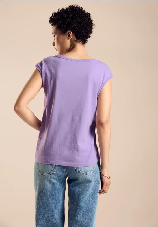 Street One T-Shirt In Unifarbe