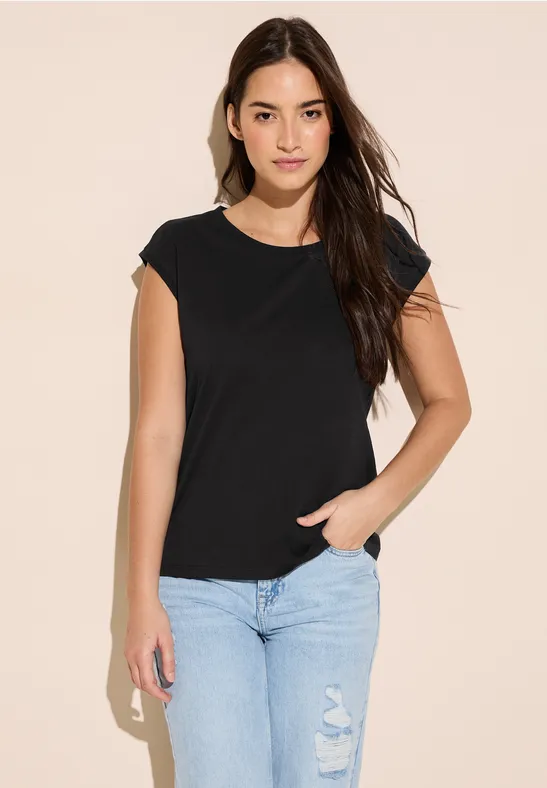 Street One T-Shirt In Unifarbe