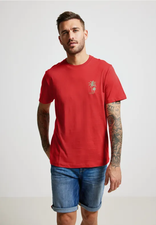 Street One T-Shirt Mit Brustprint