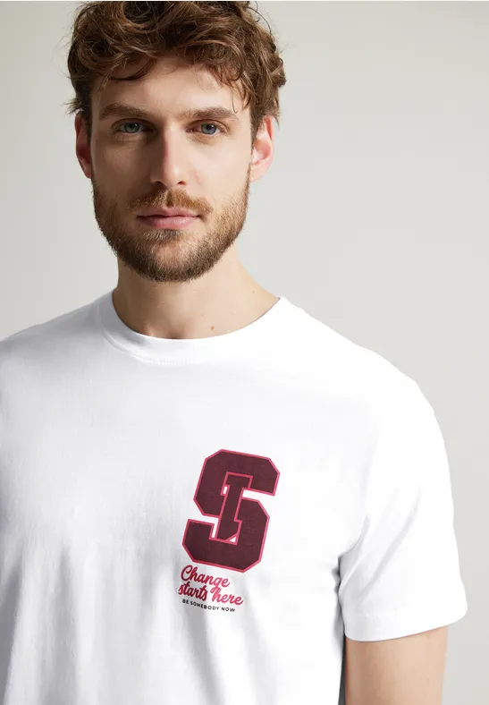 Street One T-Shirt Mit Brustprint