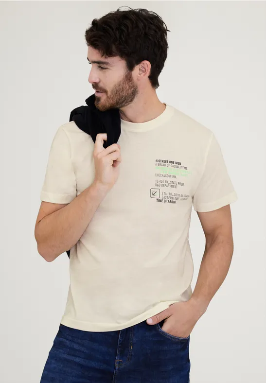 Street One T-Shirt Mit Brustprint