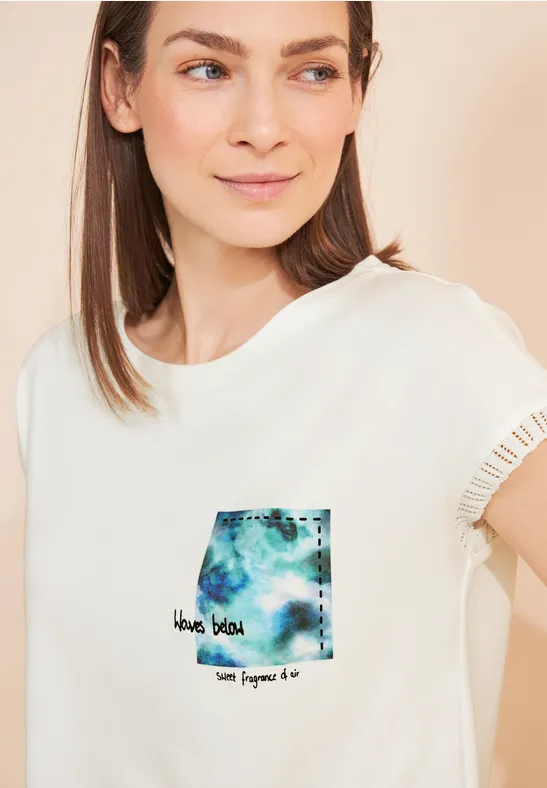 Street One T-Shirt Mit Brustprint