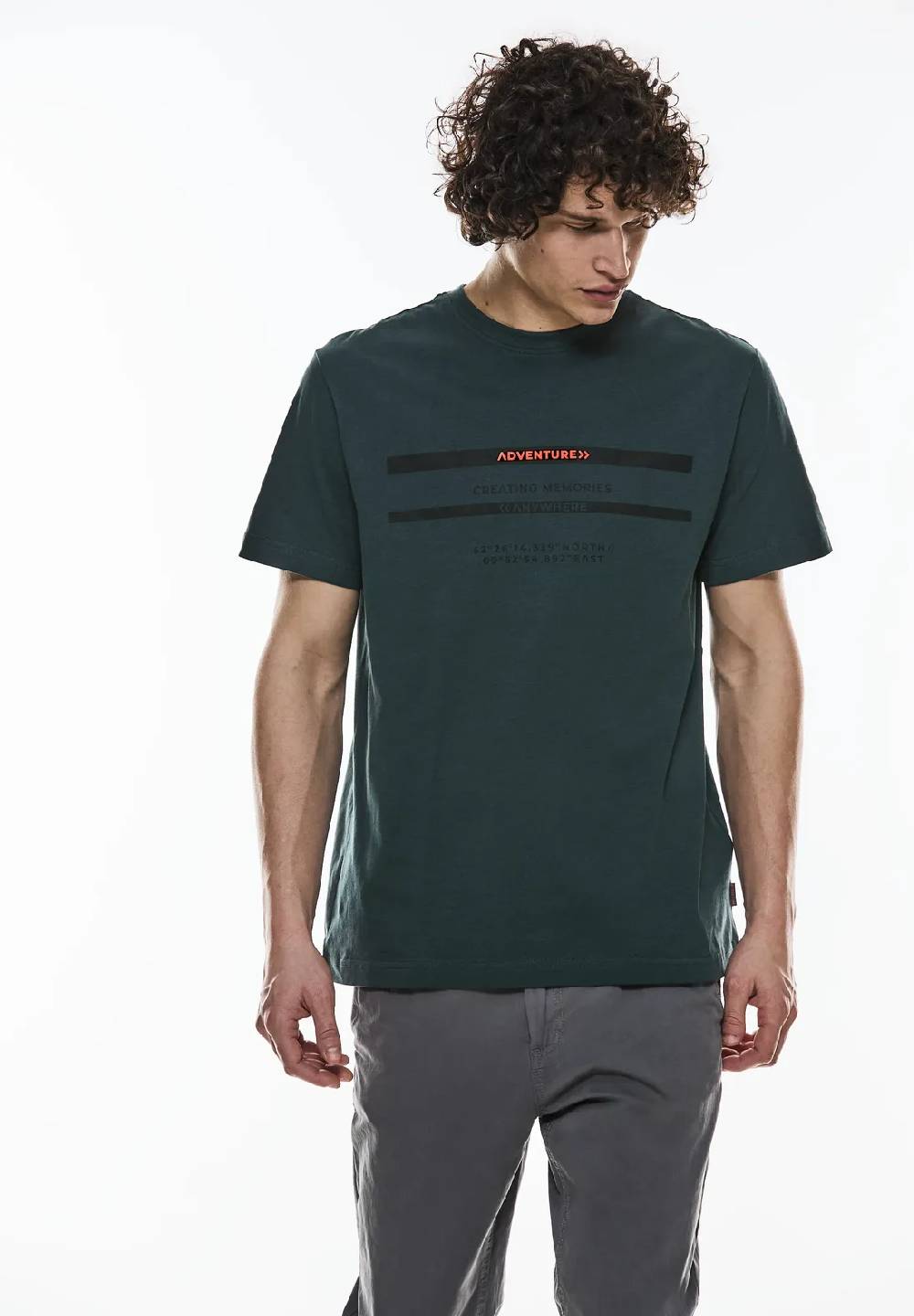 Street One T-Shirt mit Brustprint