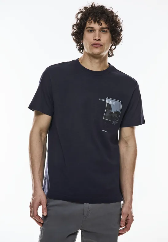 Street One T-Shirt Mit Brustprint