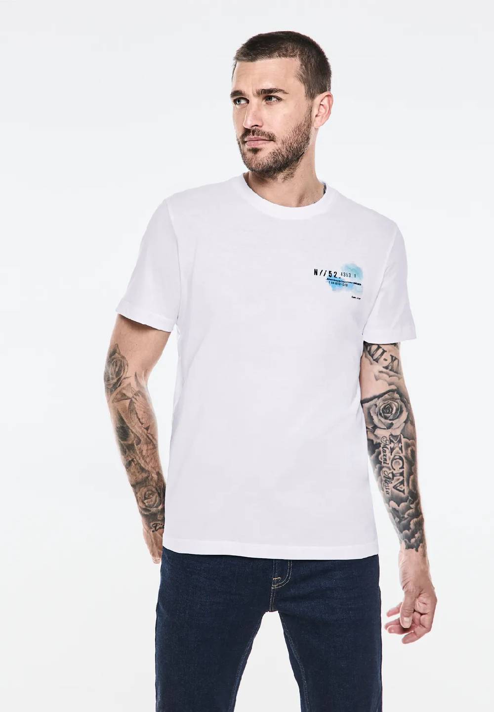 Street One T-Shirt mit Chestprint