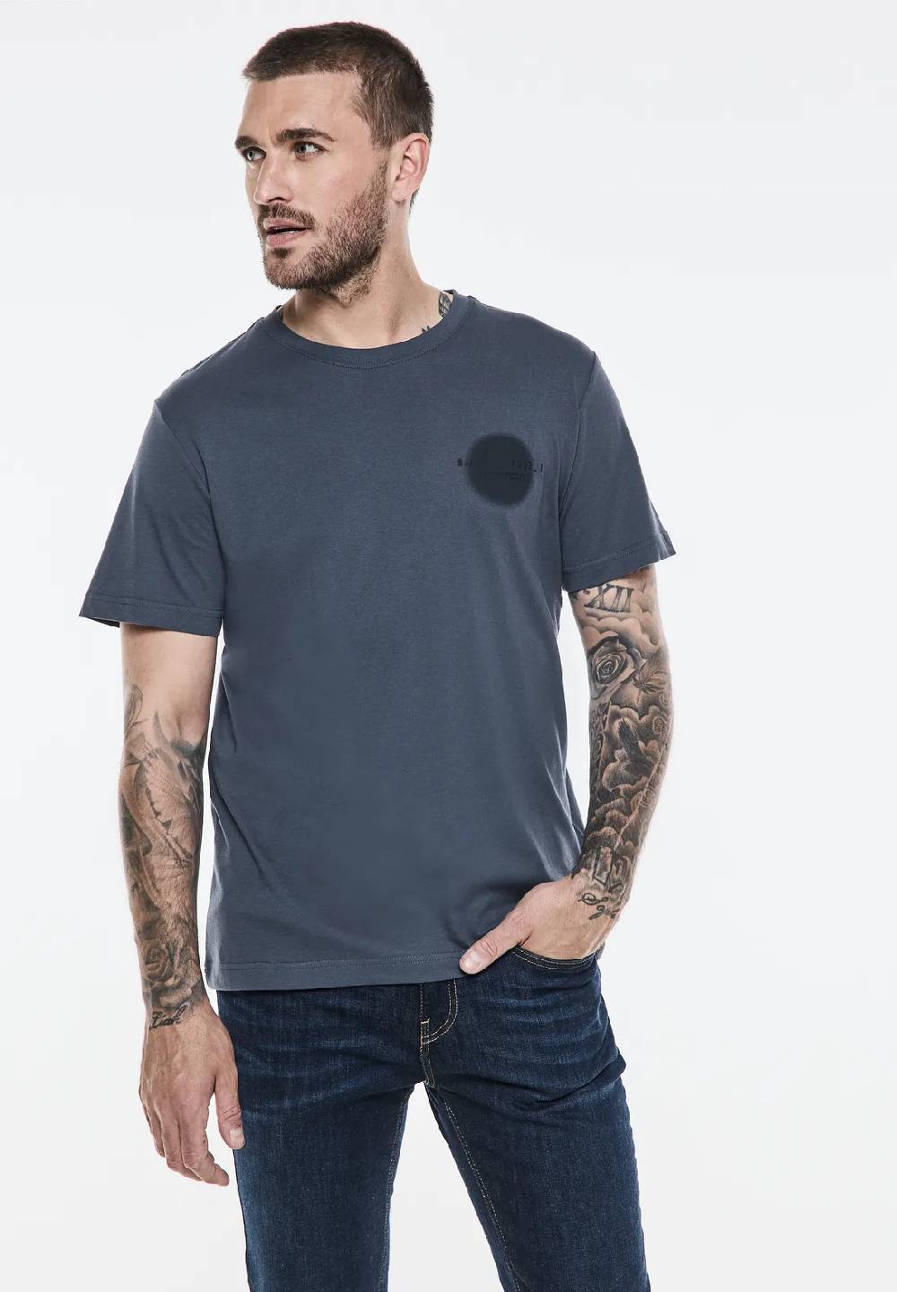 Street One T-Shirt mit Chestprint