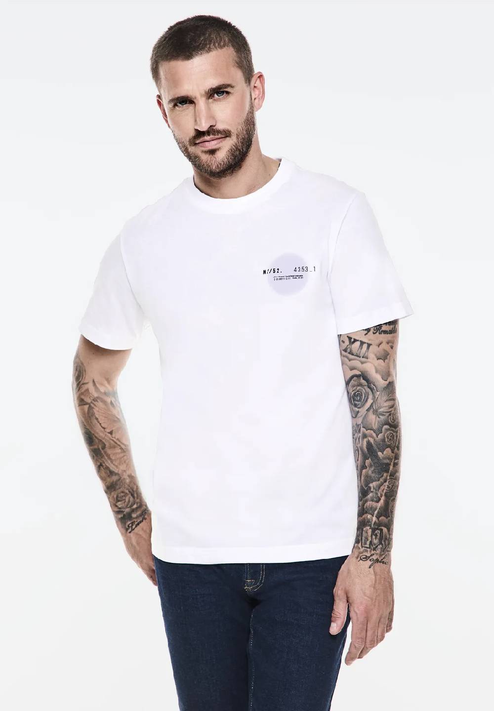 Street One T-Shirt mit Chestprint