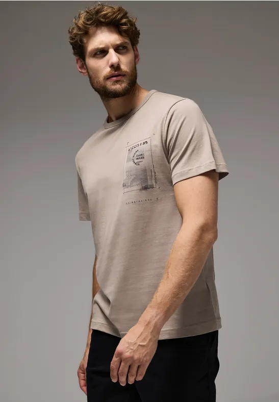Street One T-Shirt Mit Chestprint