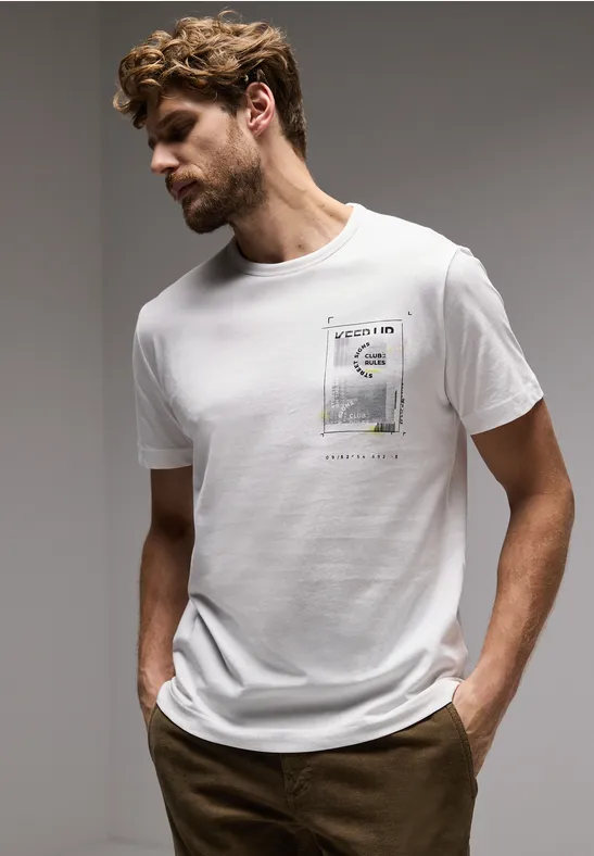 Street One T-Shirt Mit Chestprint
