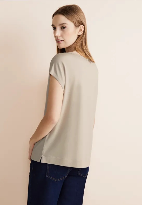 Street One T-Shirt Mit Dekosteine