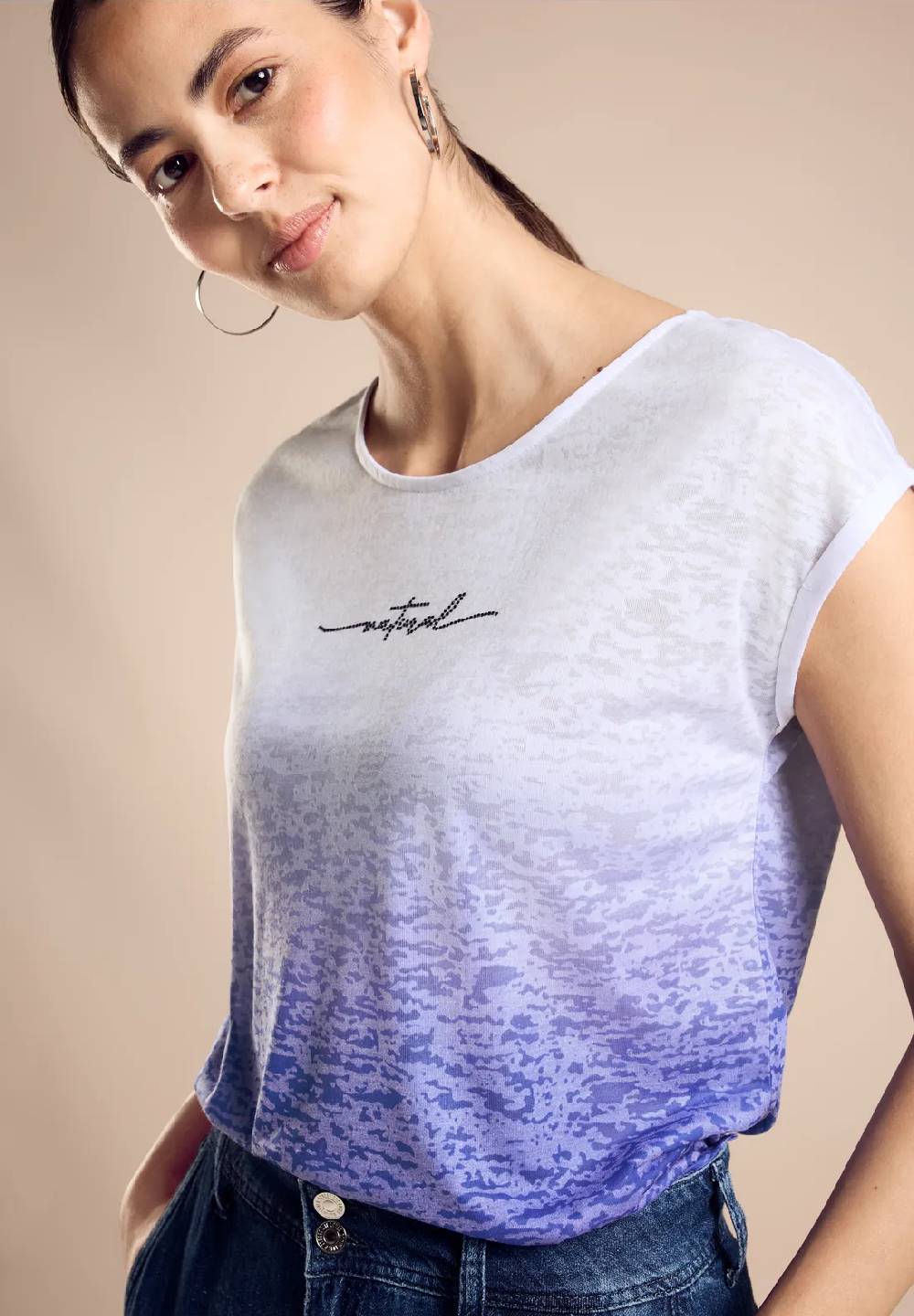 Street One T-Shirt mit Farbverlauf