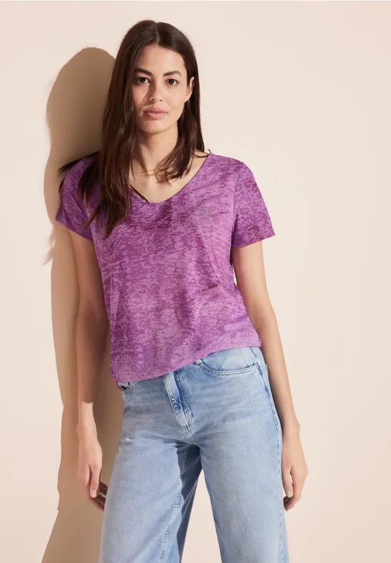 Street One T-Shirt Mit Farbverlauf