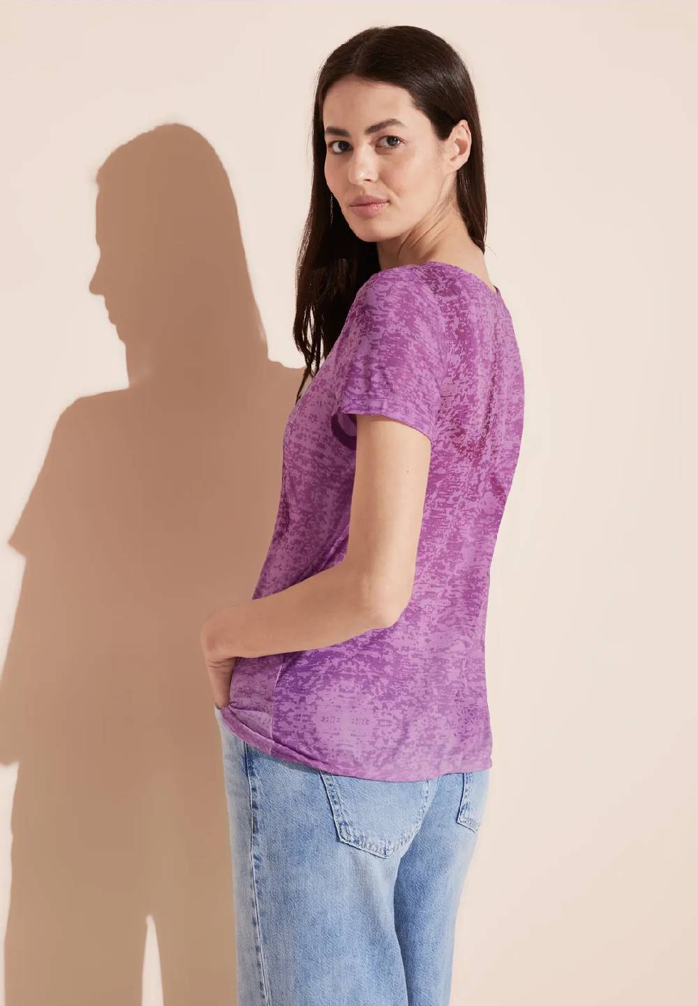 Street One T-Shirt Mit Farbverlauf