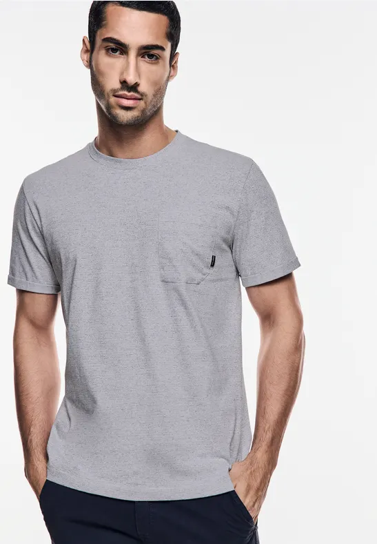 Street One T-Shirt Mit Feinen Streifen