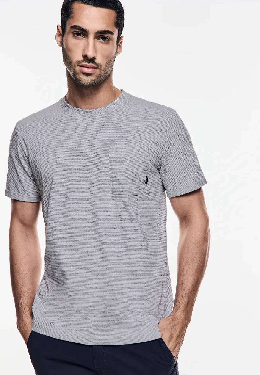 Street One T-Shirt mit feinen Streifen