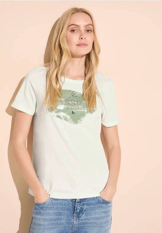 Street One T-Shirt Mit Folienprint