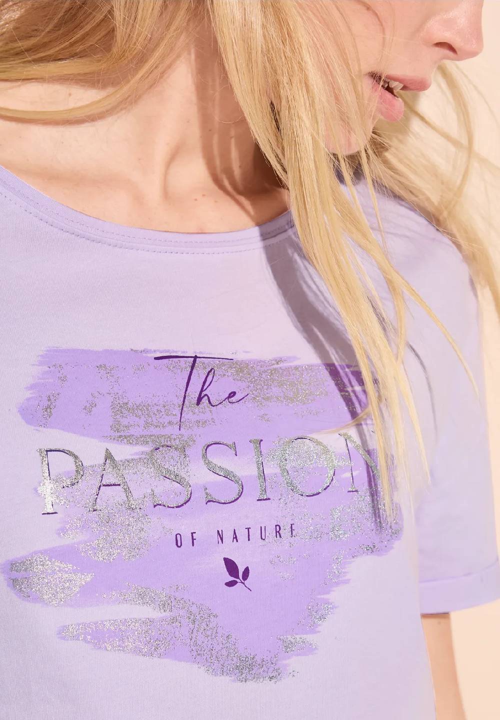 Street One T-Shirt mit Folienprint