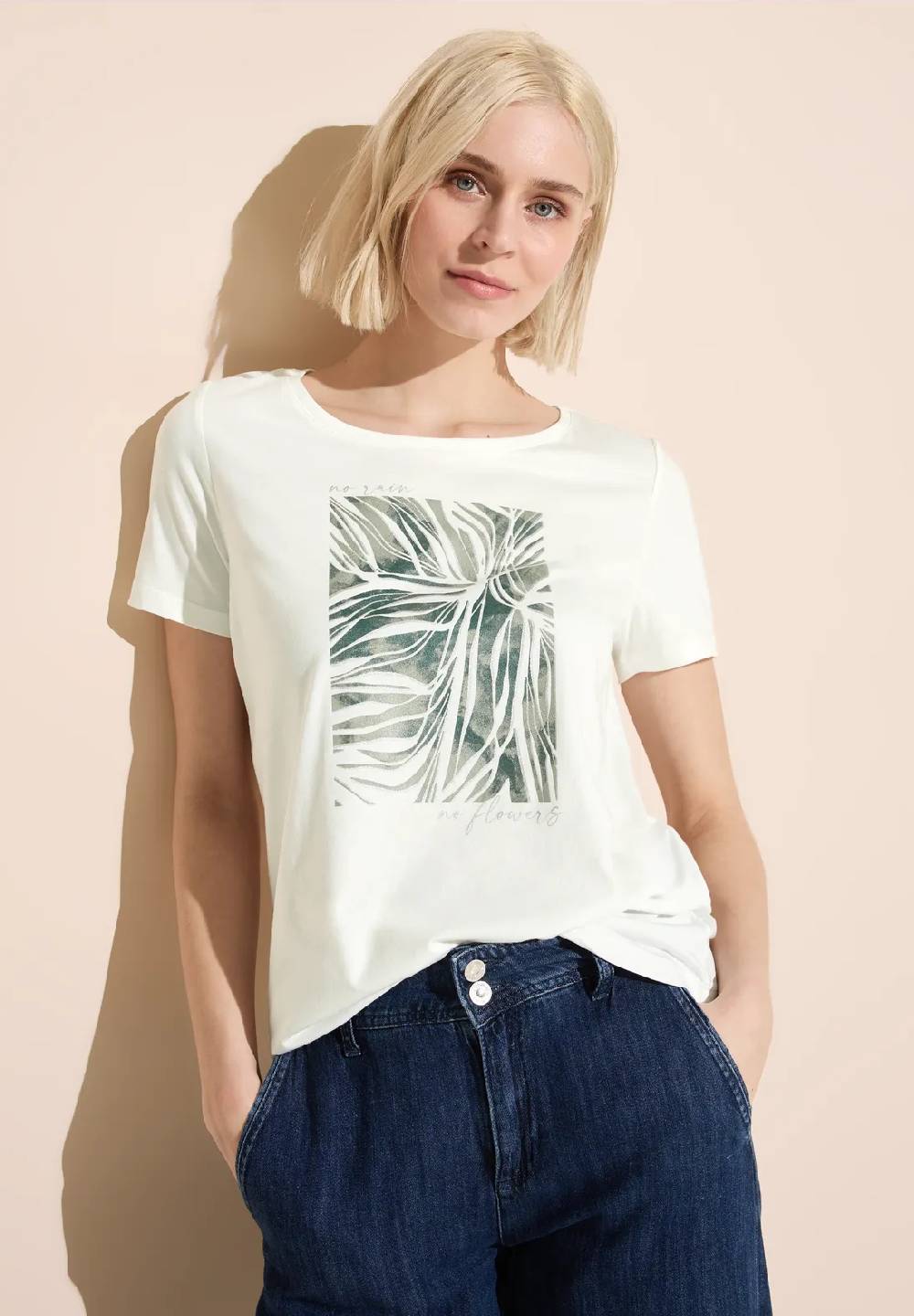 Street One T-Shirt mit Folienprint