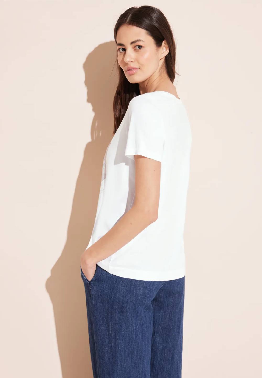 Street One T-Shirt Mit Folienprint