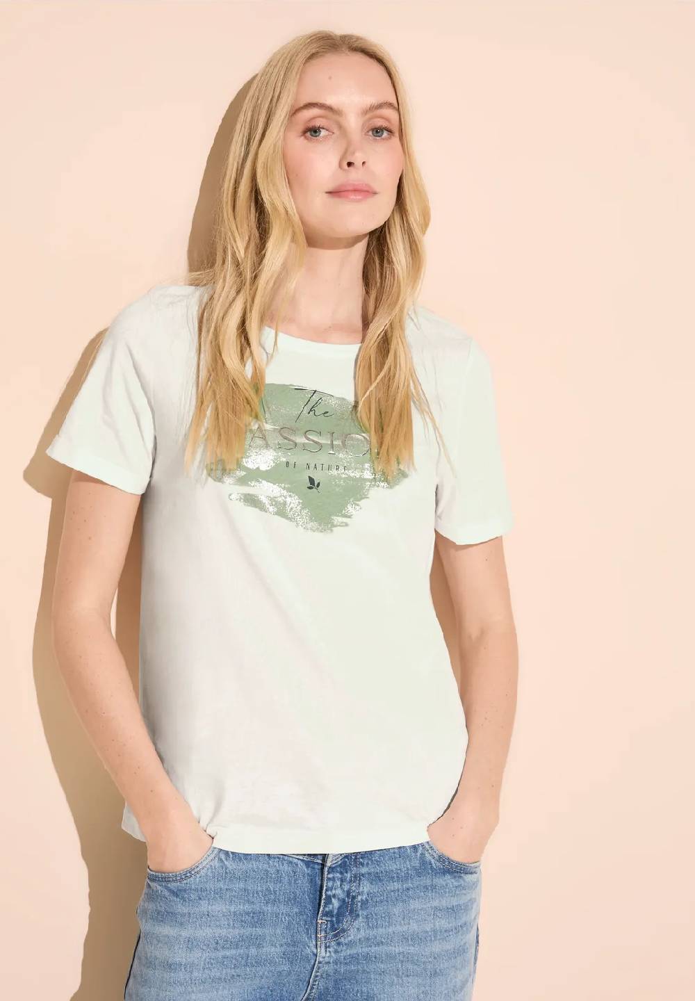 Street One T-Shirt mit Folienprint