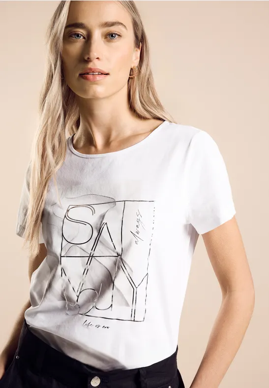 Street One T-Shirt Mit Fotoprint