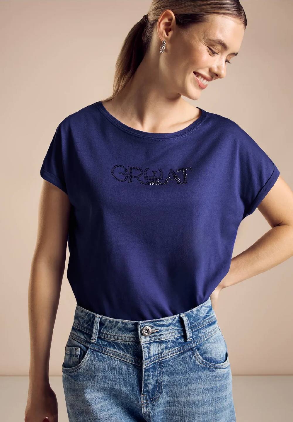 Street One T-Shirt mit Frontprint