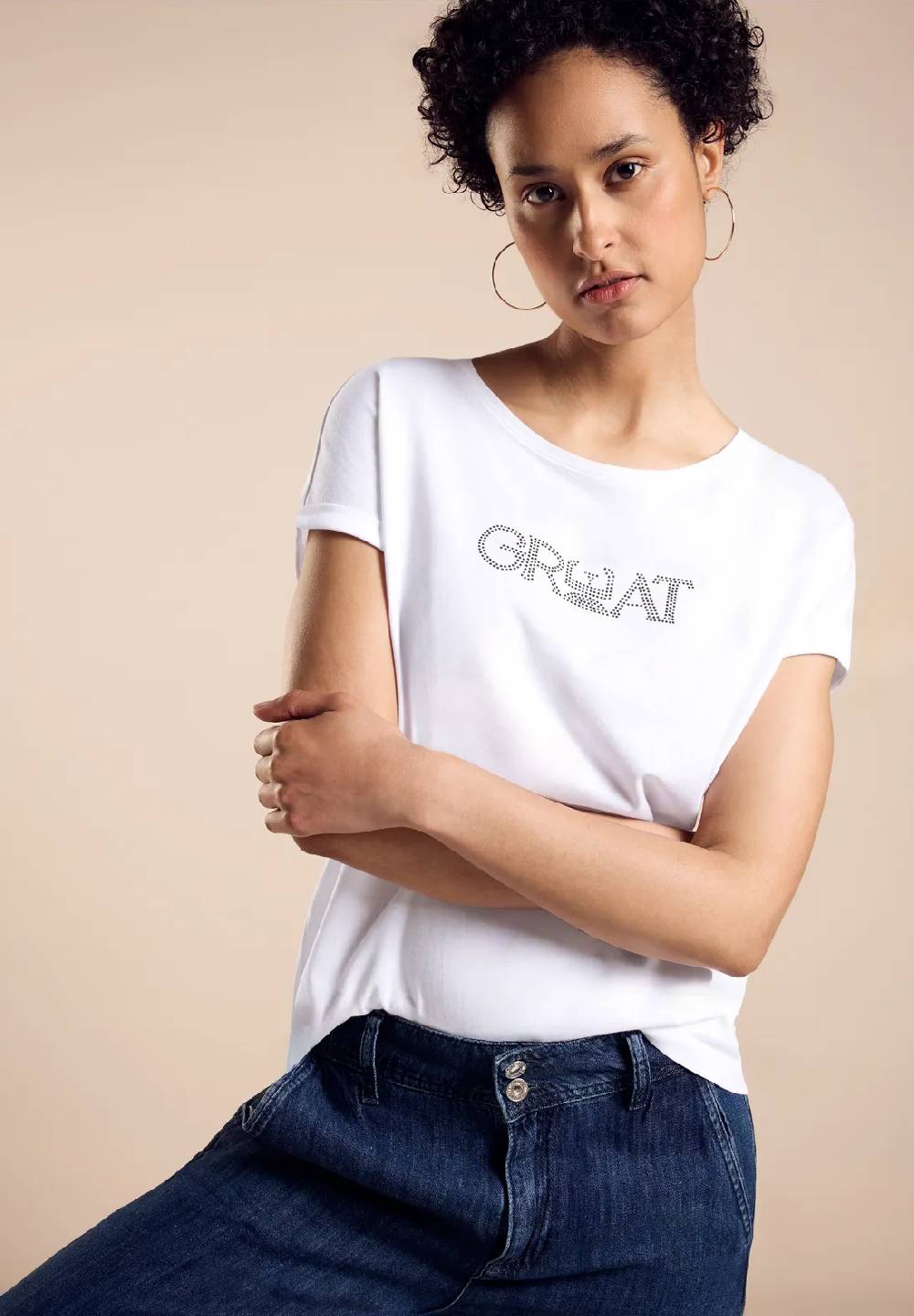 Street One T-Shirt mit Frontprint