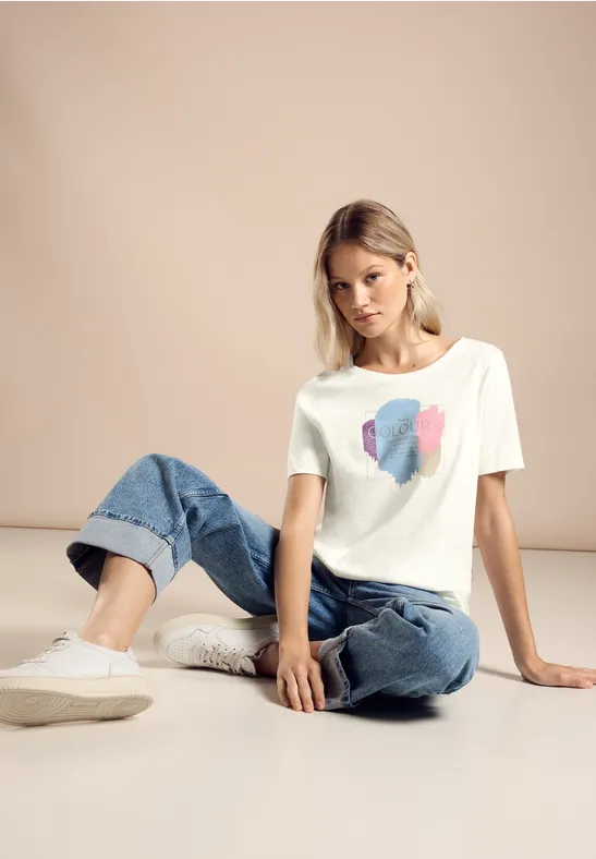 Street One T-Shirt Mit Frontprint