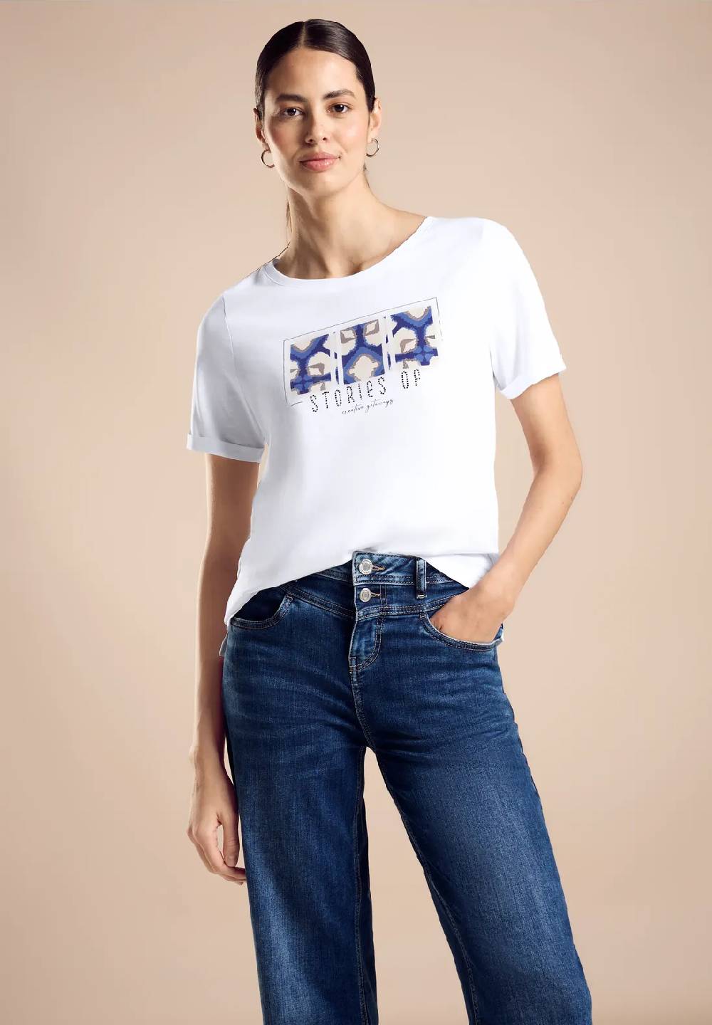 Street One T-Shirt mit Frontprint