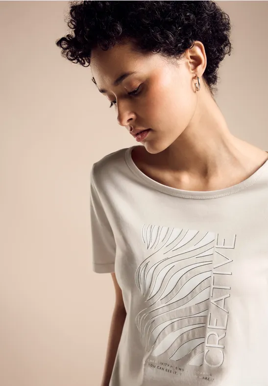 Street One T-Shirt Mit Frontprint