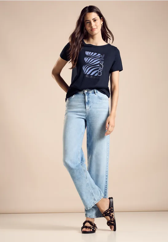 Street One T-Shirt Mit Frontprint