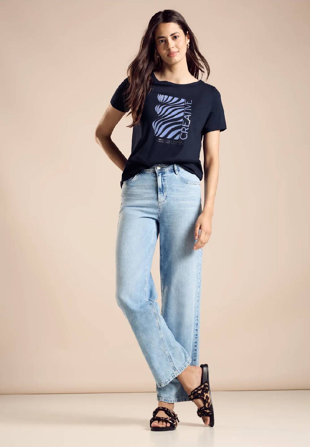 Street One T-Shirt mit Frontprint