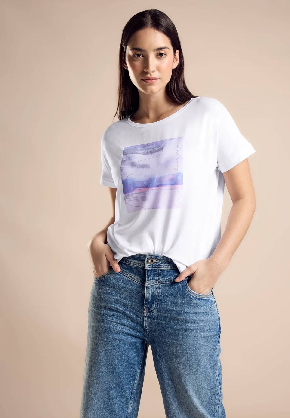 Street One T-Shirt mit Frontprint