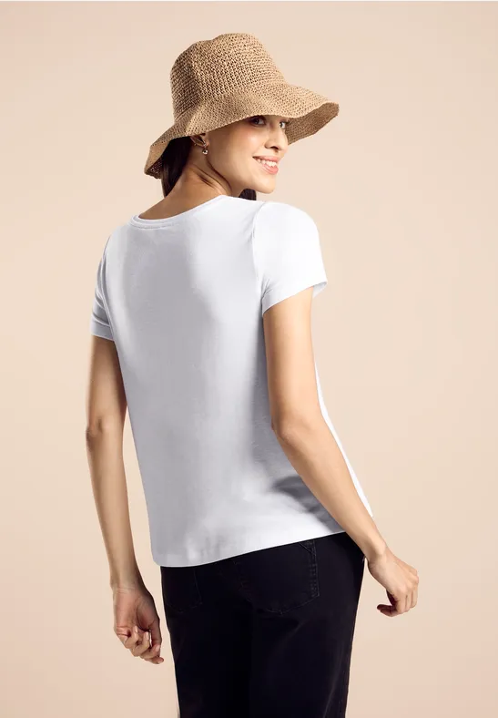 Street One T-Shirt Mit Glitzerprint